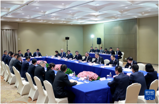 李強出席在巴西中資企業座談會,國網、金風、中天等企業參加