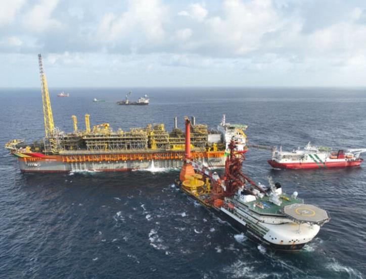 Saipem與?？松梨诤献魍七M圭亞那Yellowtail油田開發